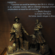 A bronze sculpture depicting Jews arriving in Shanghai in the late 1930’s is displayed at the Shanghai Jewish Refugees Museum.
